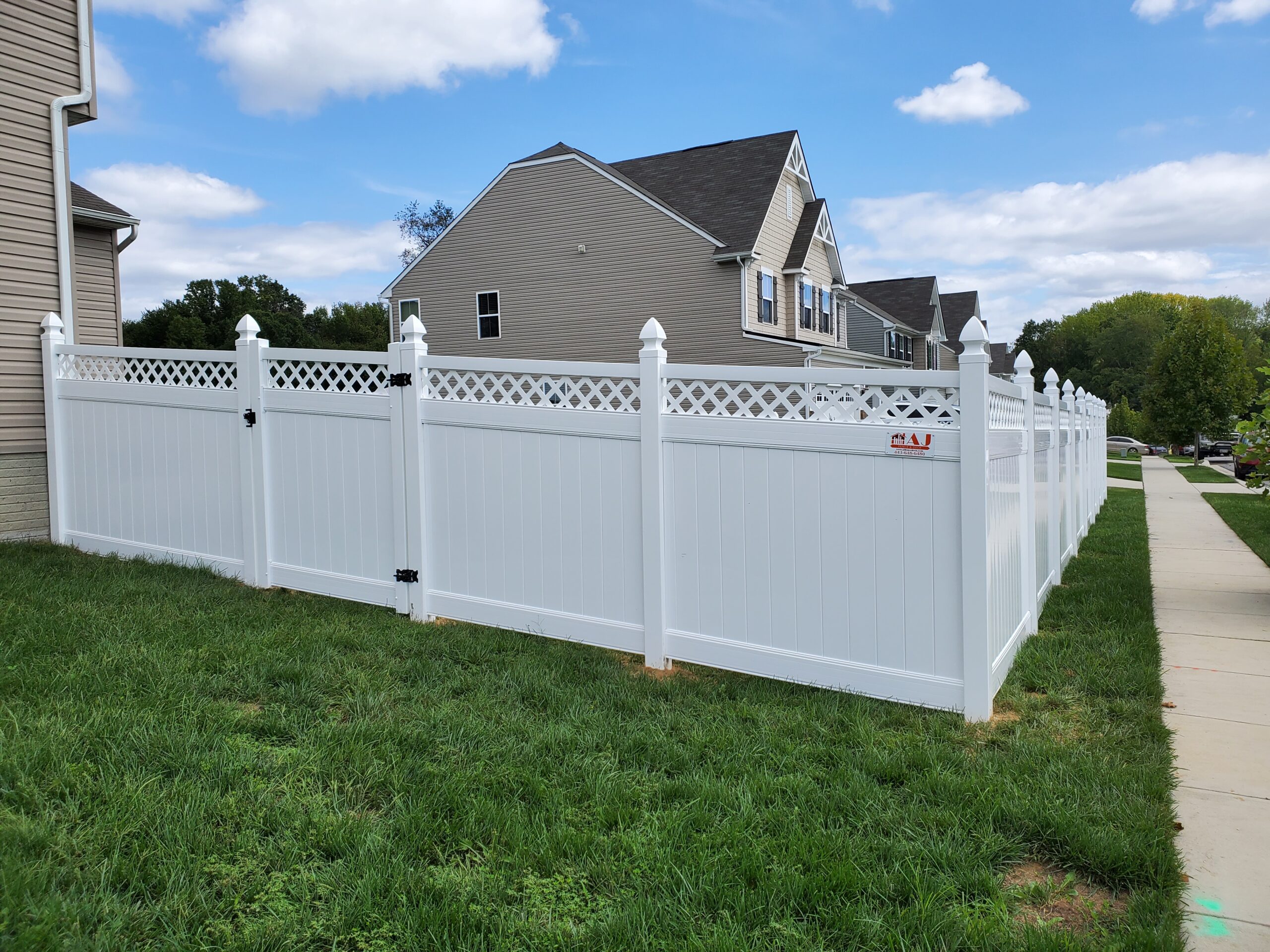 Vinyl Fence